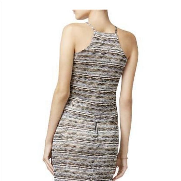 Bar III Dusty Olive Jacquard Top (XS) - Picture 2 of 12